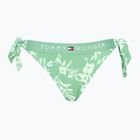 Spodní díl plavek  Tommy Hilfiger Cheeky Side Tie Bikini Print floral tropic aop fort green