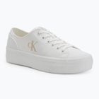 Dámské tenisky Calvin Clain YW0YW01763 Vulc Flatform Low Cv MG triple bright white