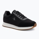 Dámské boty Calvin KleinYW0YW01888 Retro Runner Low Laceup Canvas black/bright white