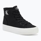 Dámské tenisky Calvin Clain YW0YW01764 Vulc Flatform Mid Cv Mg black/bright white