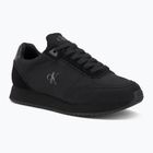 Pánské boty Calvin Klein YM0YM01217 Runner Sock Laceup Mg Canvas triple black