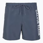 Pánské plavecké šortky Calvin Klein KM0KM01092 Intense Power Medium Drawstring grisaille