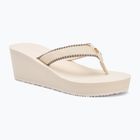 Dámské žabky Tommy Hilfiger Wedge Beach Sandal muslin