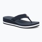 Dámské žabky Tommy Hilfiger Crochet Mid Beach Sandal space blue
