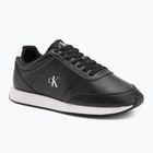 Pánské boty Calvin Klein YM0YM01355 Retro Runner Essential Leather black/bright white
