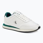 Pánské boty Calvin Klein YM0YM01355 Retro Runner Essential Leather bright white/galapagos