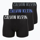 Pánské boxerky Calvin Klein 000NB3609A Brief 3 páry black bodies/turbulence/white/iridescent