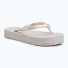 Dámské žabky Calvin Klein HW0HW03120 Flatform silver