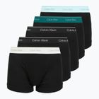Boxerky Calvin Klein LV00NB1897 Trunk 5 pairs of black bodies w/black/niagara falls