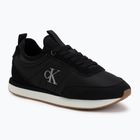 Dámské boty Calvin Klein YW0YW02060 Retro Runner Sock Laceup Mix Mat black/gyn metal/gum