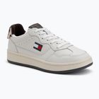 Dámské boty Tommy Hilfiger Archive 98 Calf Hair Tab ecru/dark coffee