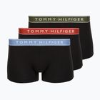 Boxerky Tommy Hilfiger Trunk WB 3 pairs brick blue/terra red/army green