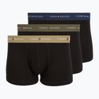 Pánské boxerky Tommy Hilfiger Trunk WB 3 pairs army green/wdg blue/ptch blue