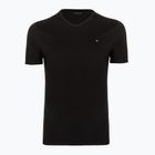 Pánské tričko na lezení Tommy Hilfiger Cotton V-Neck black/black/black