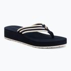 Dámské žabky Tommy Hilfiger Stripe Summer space blue