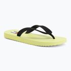 Dámské žabky Tommy Jeans Logo Summer lime essence/black
