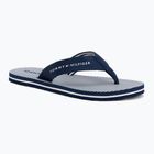 Dámské žabky Tommy Hilfiger Ithaca Stripe Summer preppy navy