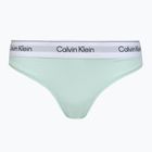 Dámské tanga Calvin Klein LV00QF8518 Thong feel the mint