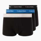 Boxerky Calvin Klein 0000U2664G Low Rise Trunk 3 pairs black/classic blue/black