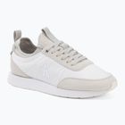 Pánské boty Calvin Klein YM0YM01414 Retro Runner Sock Laceup Mix mat bright white/light grey