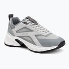Pánské boty Calvin Klein HM0HM02220 Hike Runner Stripe Mix Nylon Suede light grey/granite grey