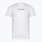Pánské tričko na lezení Calvin Klein 000NM2748E Crew Neck classic white w/ blue nights