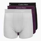 Pánské boxerky Calvin Klein LV00NB4394 Brief black/harbor mist/dark purple w/ dt