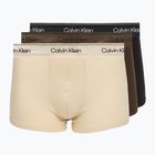 Pánské boxerky Calvin Klein LV00NB4575 Trunk black/brown cork/river sand