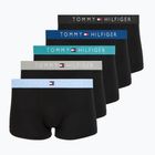 Pánské boxerky Tommy Hilfiger Trunk black/ant silver/ves blue/opu bl/haz te