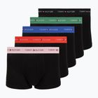 Pánské boxerky Tommy Hilfiger Trunk WB 5 pack black/fr red/bon pk/als green/no blue