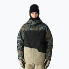 Pánská snowboardová bunda 686 Geo cypress green hemisphere colorblock