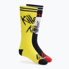Pánské snowboardové ponožky 686 Iron Maiden černá/žlutá