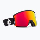 Lyžařské brýle Volcom Garden 2 matte black/red chrome/yellow