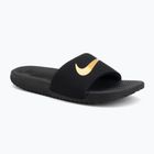 Dětské nazouváky Nike Kawa black/metallic gold