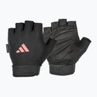 Fitness rukavice adidas Essential Adjustable black/ pink