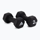 Činka adidas 2 Kg černé ADWT-10002