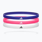 Čelenky adidas Hairbands 3 pack lucid blue/lucid pink/white