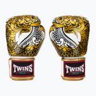 Boxerské rukavice Twins Special Fancy FBGVL3-52 white/gold