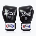 Fairtex Universal Prodyšné černé boxerské rukavice