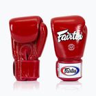 Boxerské rukavice  Fairtex Super Sparring - Locked Thumb red