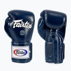Boxerské rukavice  Fairtex Super Sparring - Locked Thumb blue