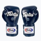 Boxerské rukavice  Fairtex Super Sparring - Locked Thumb blue