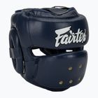 Boxerská helma Fairtex Full Face Protector blue