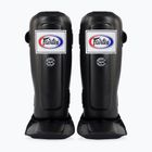Dvojité polstrované chrániče holeně Fairtex In-Step černé