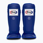 Dvojité polstrované chrániče holeně Fairtex In-Step modré