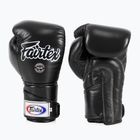 Stylové boxerské rukavice Fairtex Angular Sparring - s uzamčeným palcem černé