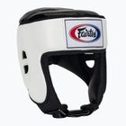 Boxerská helma Fairtex Muay Thai & Kickboxing Competition white