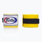Boxerské bandáže Fairtex Handwraps 300 cm yellow