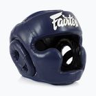 Dětská boxerská helma   Fairtex Headguard for Kids blue