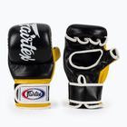Fairtex Super Sparring Grapplingové rukavice černá/žlutá